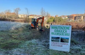 Anbi Lazio: Il Consorzio a Sud di Anagni prosegue nell’opera di manutenzione idraulica del territorio